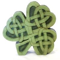 CELTIC STANDING SHAMROCK ART